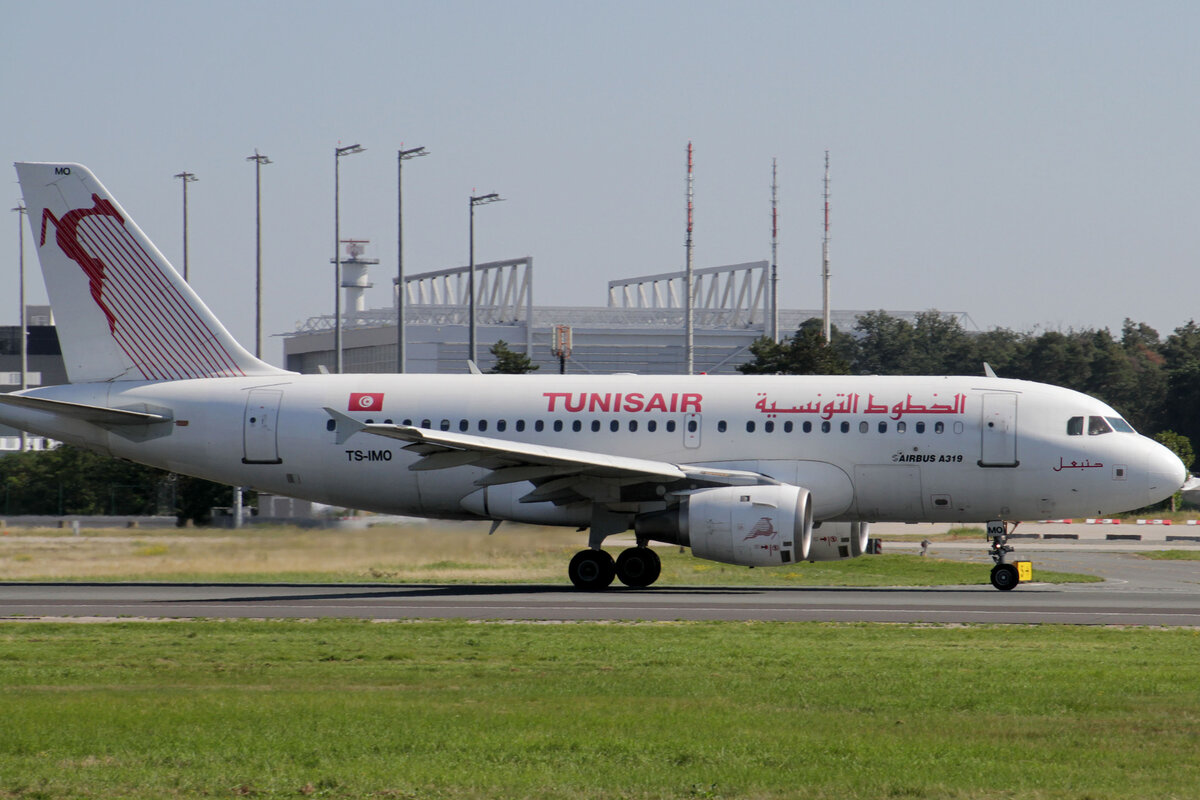 Tunisair (TU-TAR), TS-IMO  Hannibal , Airbus, A 319-114, 15.09.2023, EDDF-FRA, Frankfurt, Germany