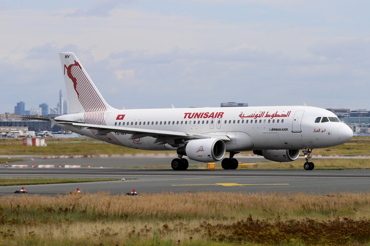 Tunisair (TU-TAR), TS-IMV  Ibn El Jazzar , Airbus, A 320-214, 08.08.2021, EDDF-FRA, Frankfurt, Germany