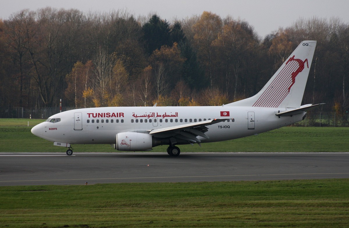 Tunisair,TS-IOQ,(c/n 29501),Boeing 737-6H3,22.11.2014,HAM-EDDH,Hamburg,Germany