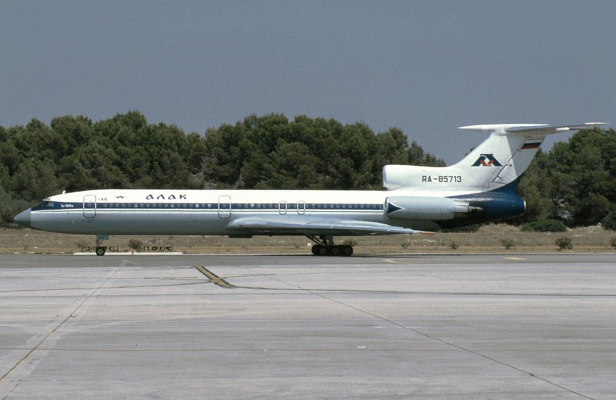 Tupolev Tu-154M - Alak Airlines - 91889 - RA-85713 - 1997 - PMI