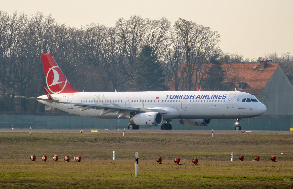 Turkish airlines, Airbus A 321-231, TC-TJT, TXL, 17.02.2019