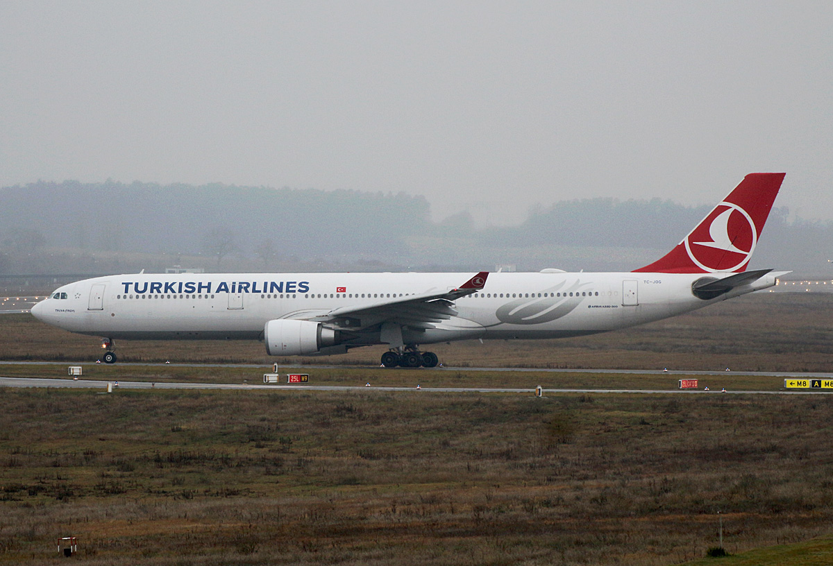 Turkish Airlines, Airbus A 330-303, TC-JOG, BER, 30.12.2021