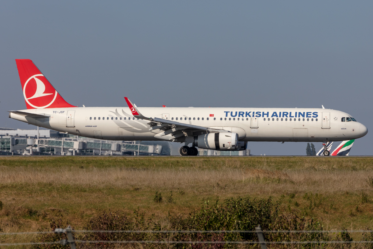 Turkish Airlines, TC-231, Airbus, A321-231, 09.10.2021, CDG, Paris, France