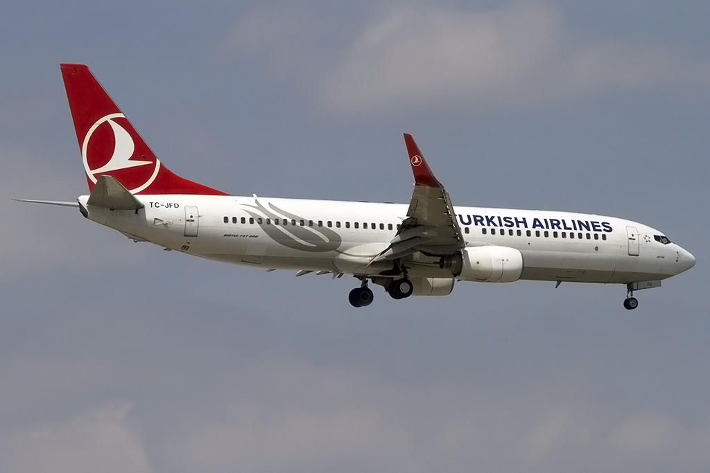 Turkish Airlines, TC-JFD, Boeing, B737-8F2, 04.05.2014, FRA, Frankfurt, Germany 



