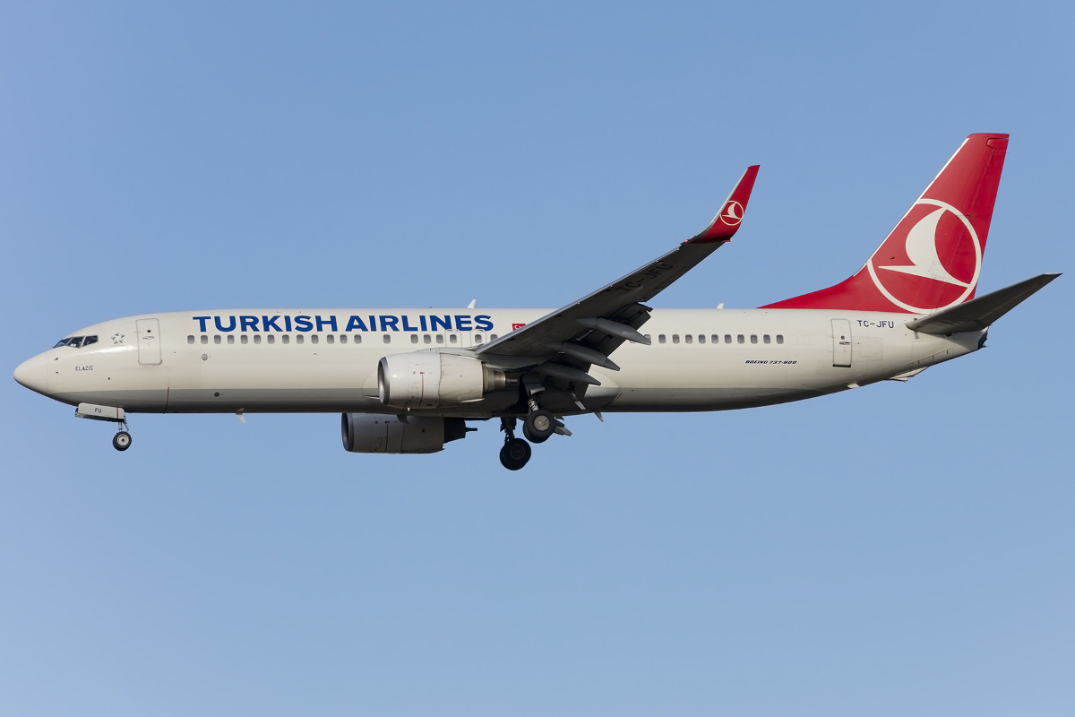 Turkish Airlines, TC-JFU, Boeing, B737-8F2, 08.01.2016, MUC, München, Germany 


