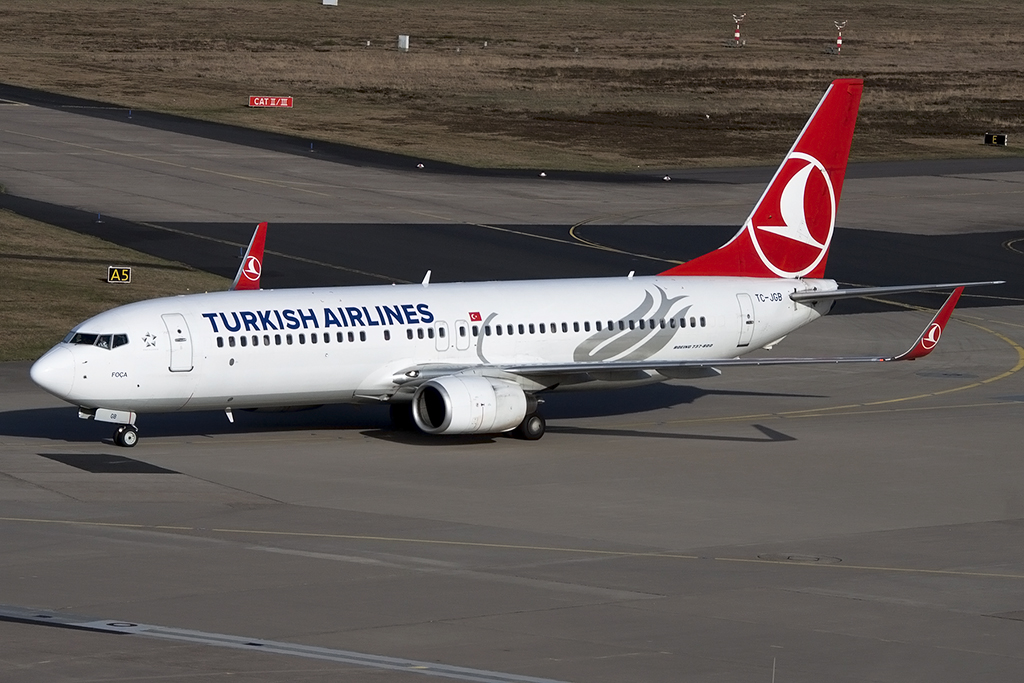 Turkish Airlines, TC-JGB, Boeing, B737-8F2, 12.04.2015, CGN, Köln/Bonn, Germany




