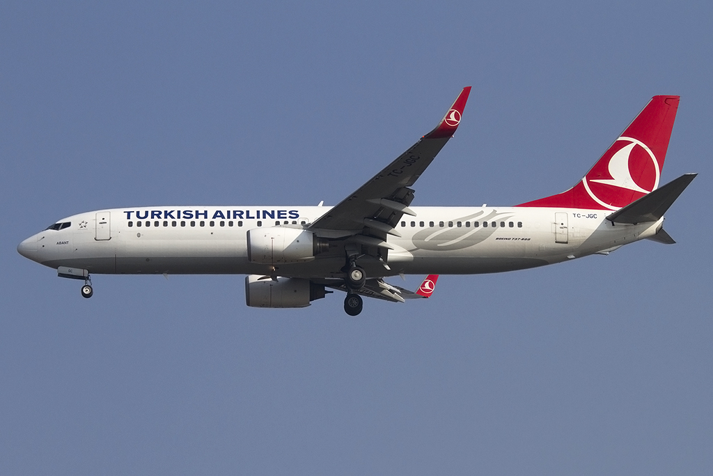 Turkish Airlines, TC-JGC, Boeing, B737-8F2, 19.02.2015, MXP, Mailand, Italy 




