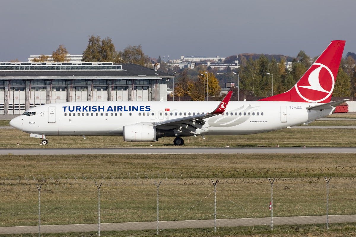 Turkish Airlines, TC-JGC, Boeing, B737-8F2, 24.10.2015, STR, Stuttgart, Germany 




