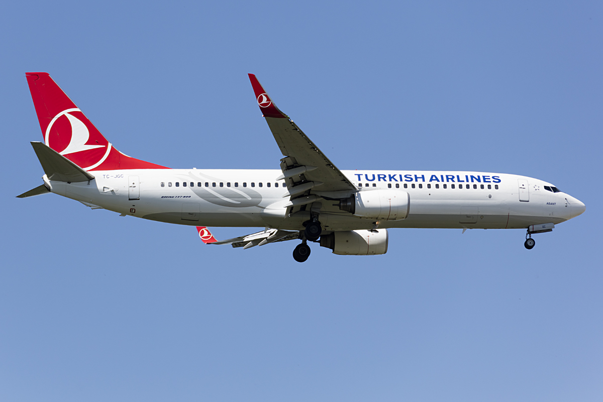 Turkish Airlines, TC-JGC, Boeing, B737-8F2, 15.05.2016, MXP, Mailand, Italy 



