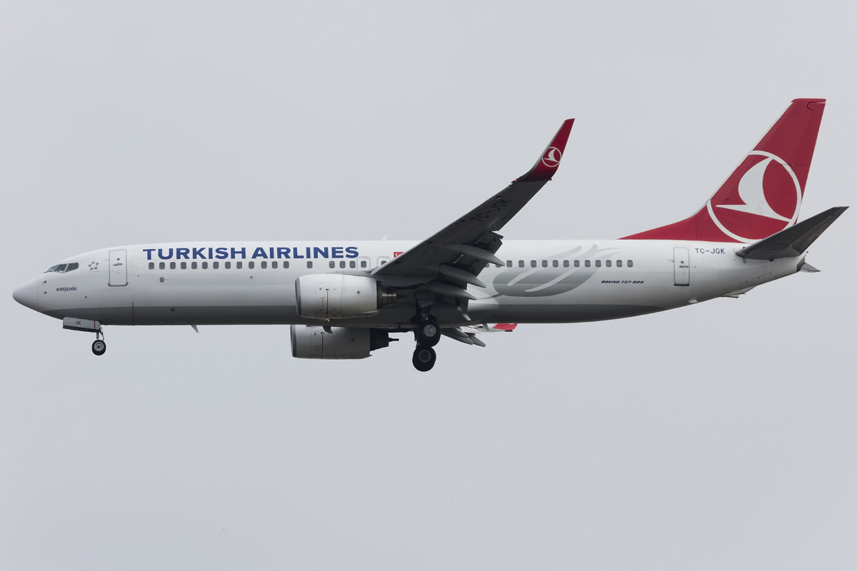 Turkish Airlines, TC-JGK, Boeing, B737-8F2, 25.03.2016, MXP, Mailand, Italy 




