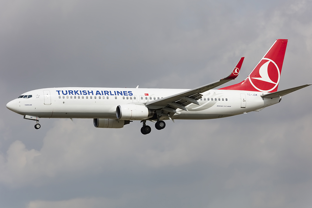 Turkish Airlines, TC-JGM, Boeing, B737-8F2, 26.09.2015, BCN, Barcelona, Spain 



