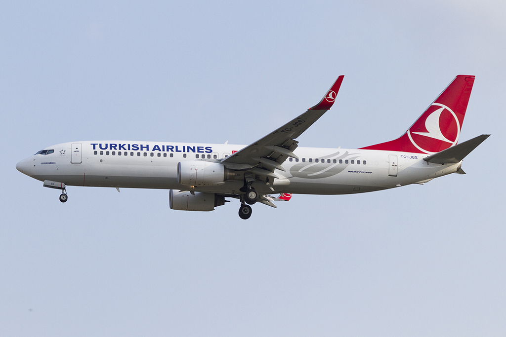 Turkish Airlines, TC-JGS, Boeing, B737-8F2, 11.08.2015, FRA, Frankfurt, Germany





