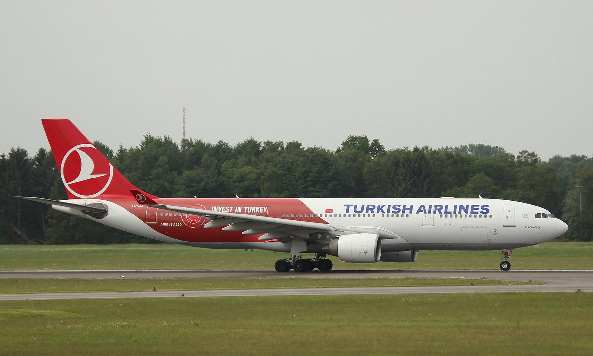 Turkish Airlines, TC-JIZ, MSN 1118, Airbus A 330-223,19.05.2018, HAM-EDDH, Hamburg, Germany (Invest in Turkey livery) 
