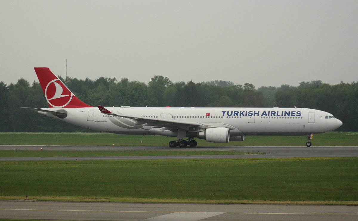 Turkish Airlines, TC-JOJ, MSN 1640, Airbus A 330-303,19.05.2017, HAM-EDDH, Hamburg, Germany 