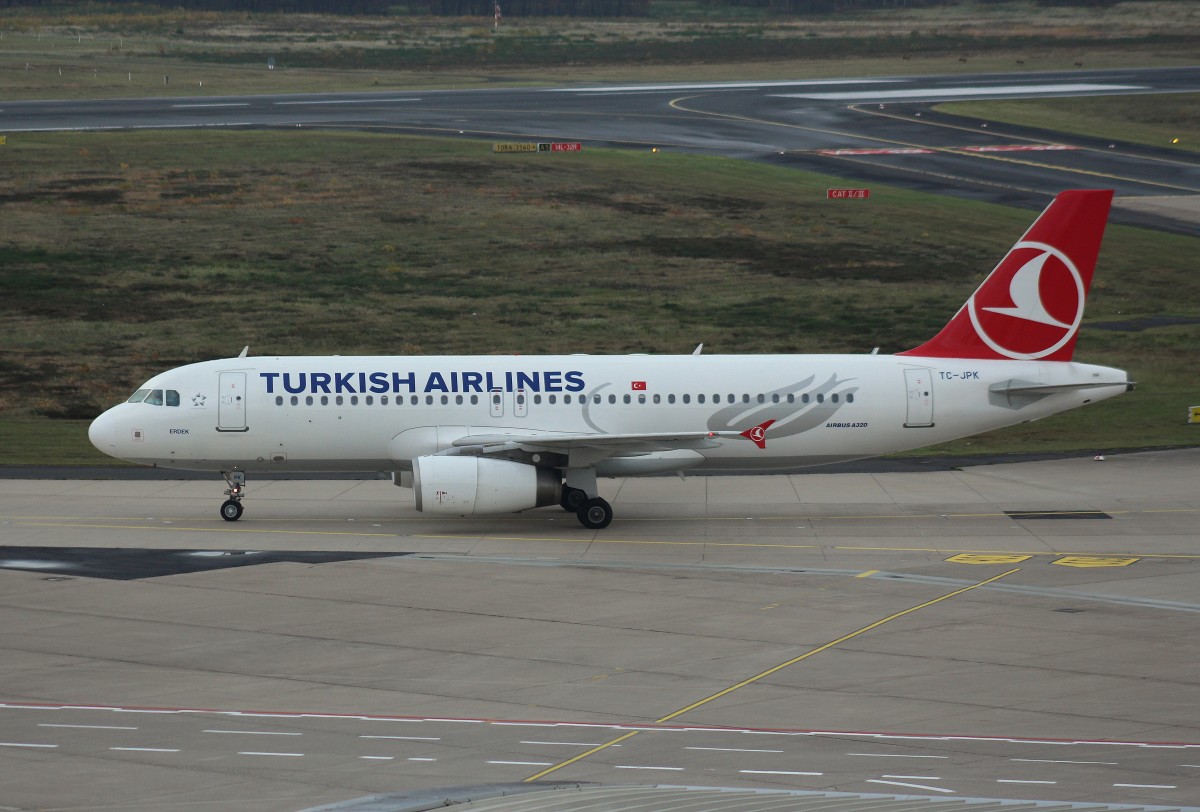 Turkish Airlines, TC-JPK,(C/N 3257),Airbus A 320-232, 22.11.2015,CGN-EDDK, Köln-Bonn,Germany 