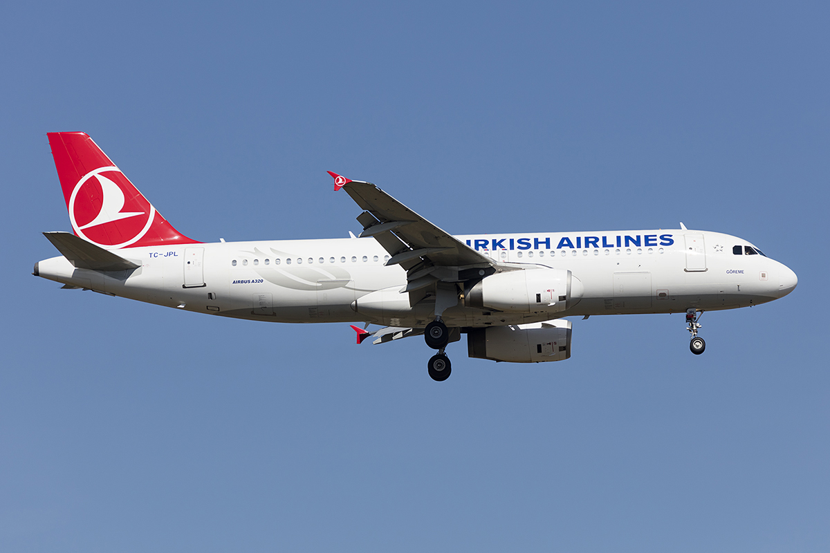 Turkish Airlines, TC-JPL, Airbus, A320-232, 07.04.2018, FRA, Frankfurt, Germany 


