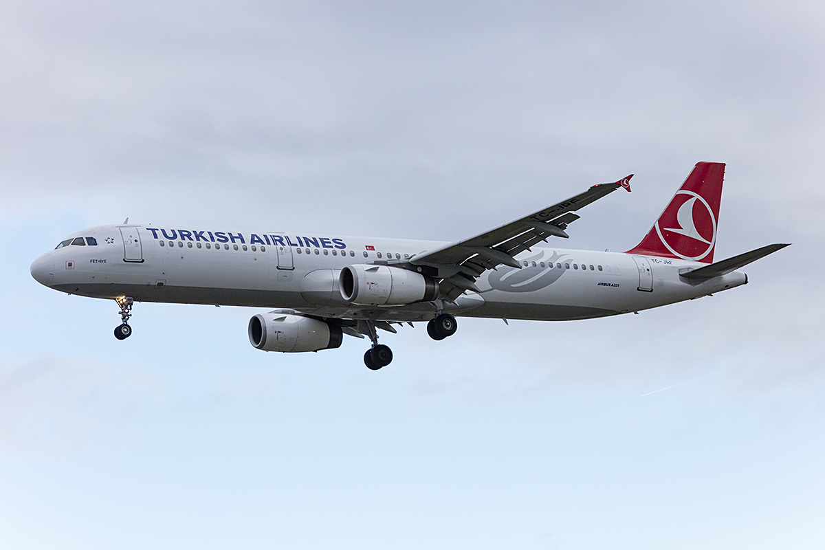 Turkish Airlines, TC-JRF, Airbus, A321-231, 21.01.2018, ZRH, Zürich, Switzerland



