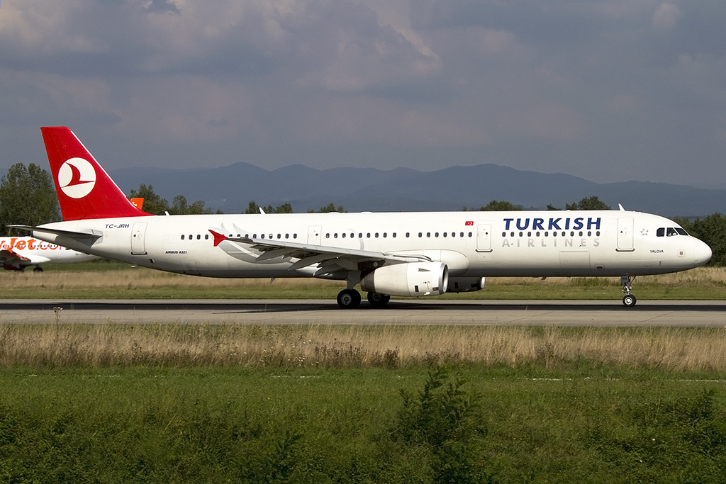 Turkish Airlines, TC-JRH, Airbus, A321-231, 30.08.2013, BSL, Basel, Switzerland 



