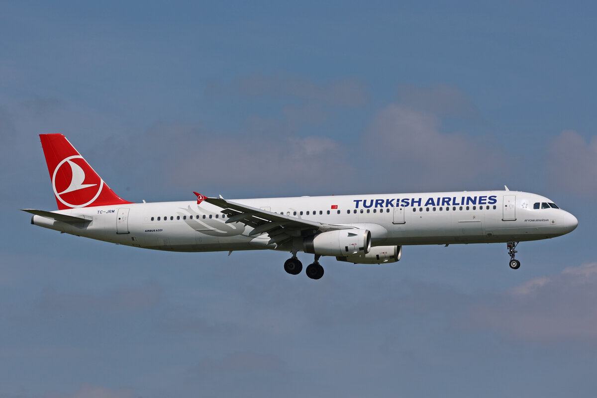 Turkish Airlines, TC-JRM, Airbus, A321-231, msn: 4643,  Afyonkarahisar , 03.Mai 2023, ZRH Zürich, Switzerland.