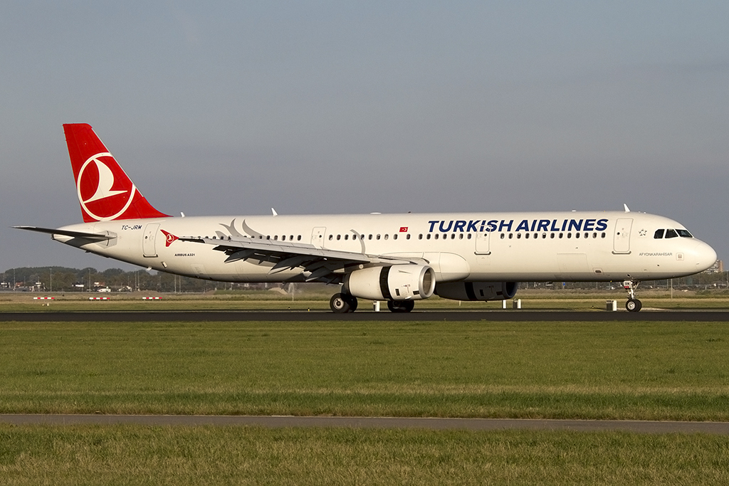 Turkish Airlines, TC-JRM, Airbus, A321-231, 06.10.2013, AMS, Amsterdam, Netherlands 



