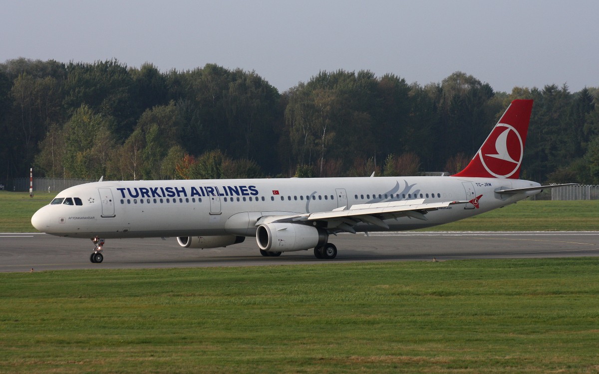 Turkish Airlines, TC-JRM,(c/n 4643),Airbus A 321-231, 11.10.2014, HAM-EDDH, Hamburg, Germany 