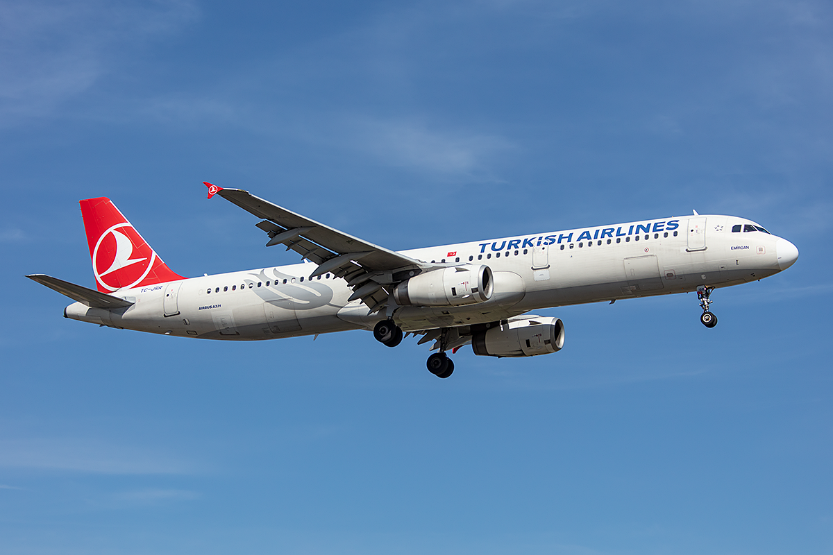 Turkish Airlines, TC-JRR, Airbus, A321-231, 01.08.2019, GVA, Geneve, Switzerland


