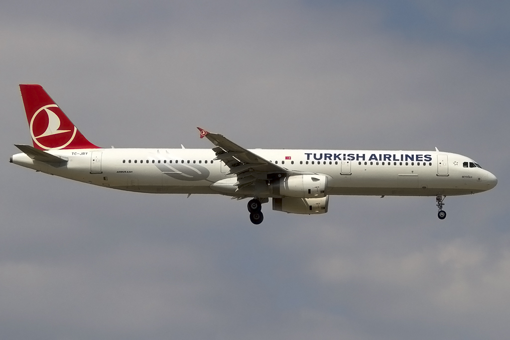 Turkish Airlines, TC-JRY, Airbus, A321-231, 04.05.2014, FRA, Frankfurt, Germany 


