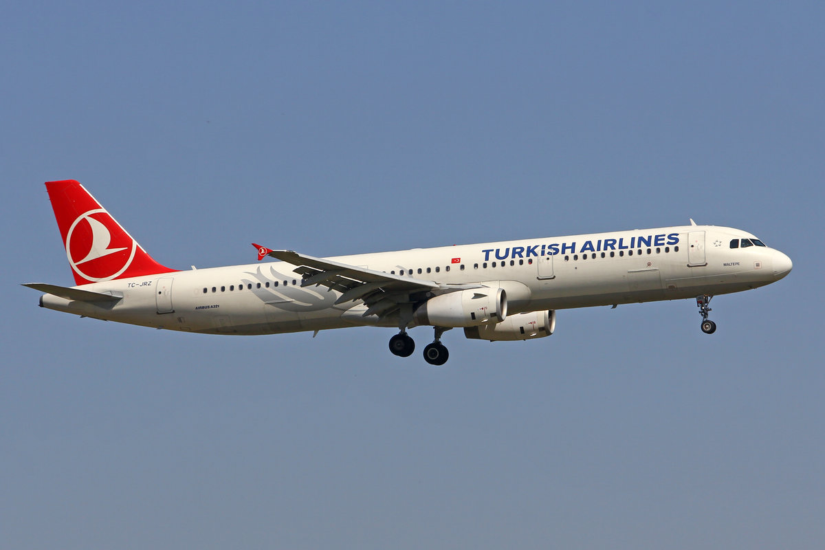 Turkish Airlines, TC-JRZ, Airbus A321-231, msn: 5118,  Maltepe , 07.April 2018, ZRH Zürich, Switzerland.