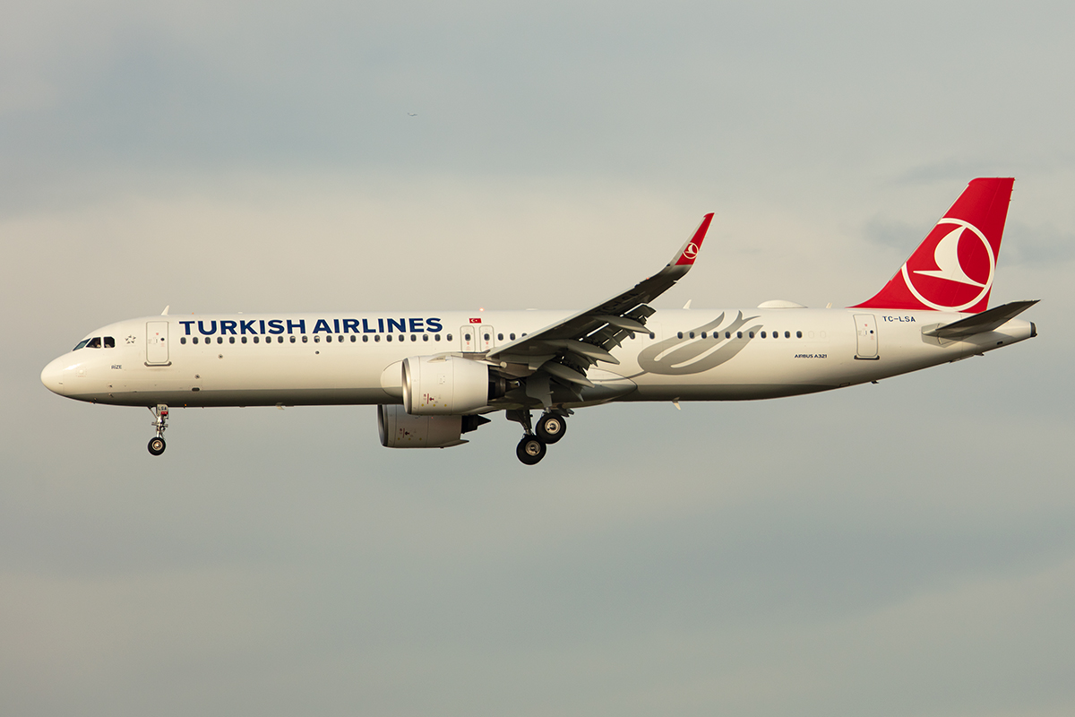 Turkish Airlines, TC-JSA, Airbus, A321-271NX, 24.11.2019, FRA, Frankfurt, Germany








