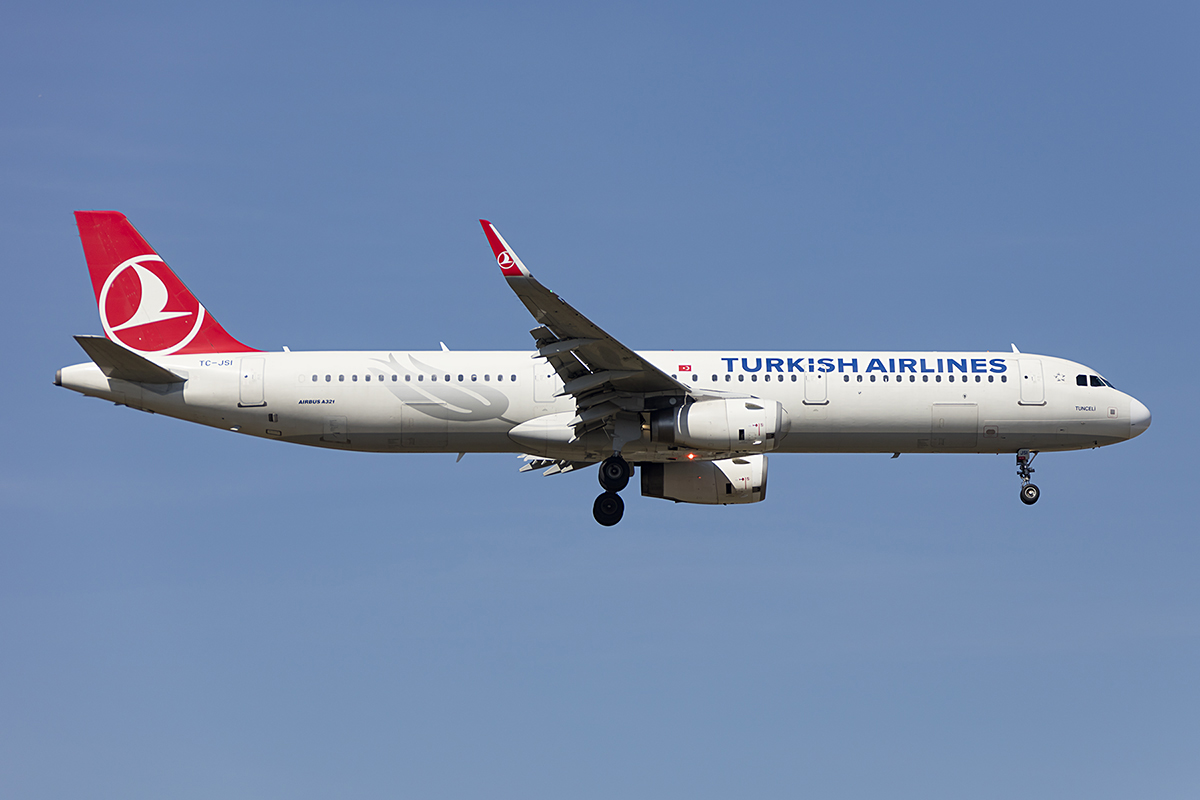 Turkish Airlines, TC-JSI, Airbus, A321-231, 07.04.2018, FRA, Frankfurt, Germany 



