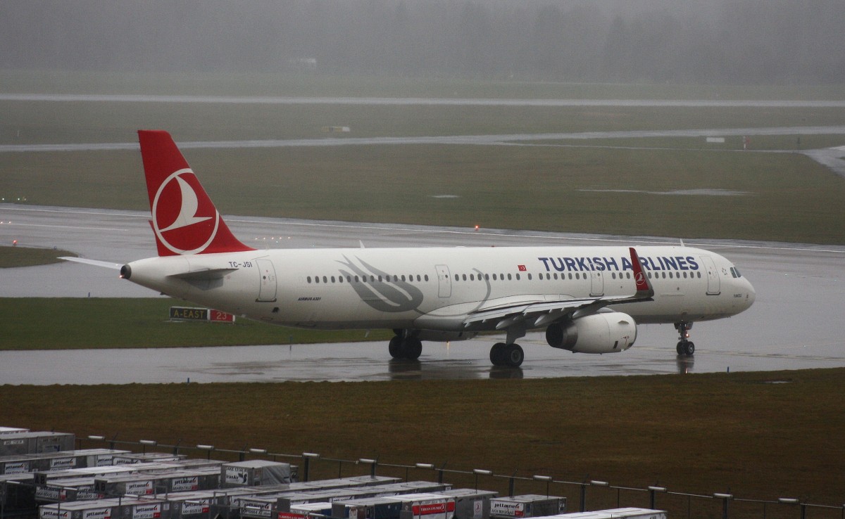 Turkish Airlines, TC-JSI,(c/n 5584),Airbus A 321-231 (SL), 10.01.2015, HAM-EDDH, Hamburg, Germany 