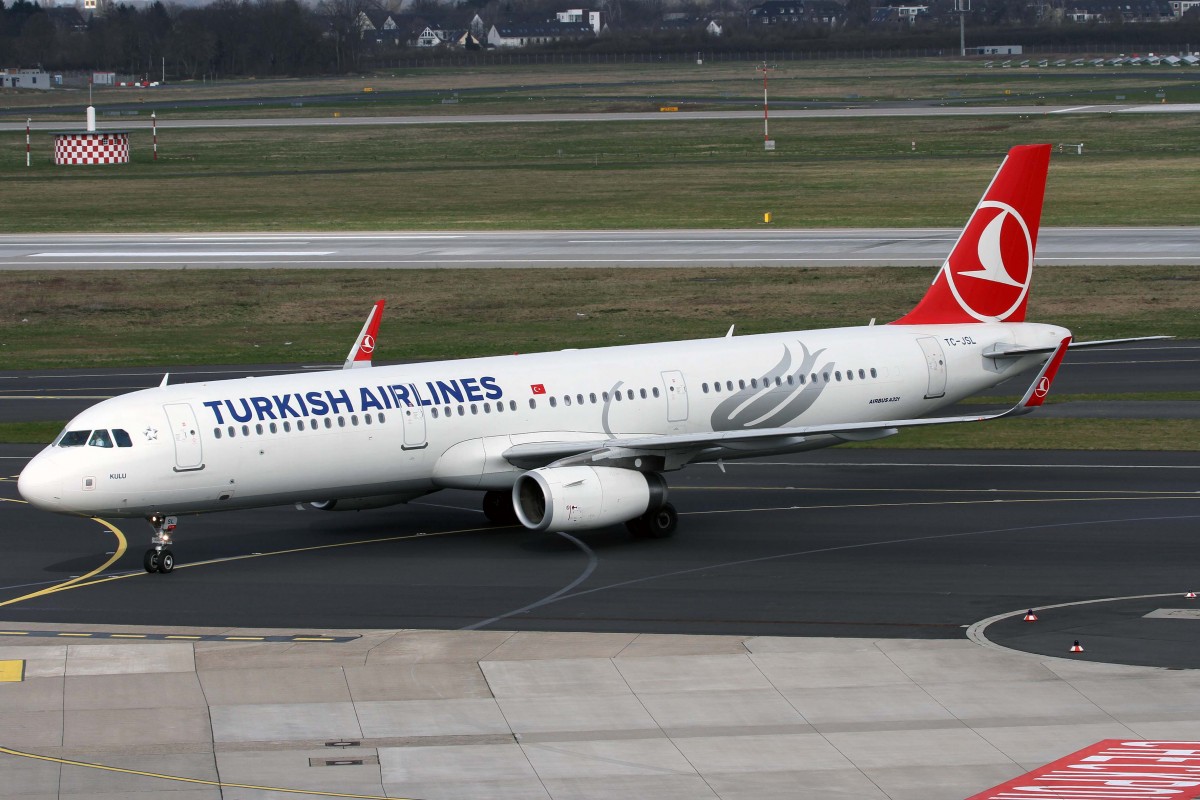 Turkish Airlines, TC-JSL  Kulu , Airbus, A 321-231 sl, 03.04.2015, DUS-EDDL, Düsseldorf, Germany