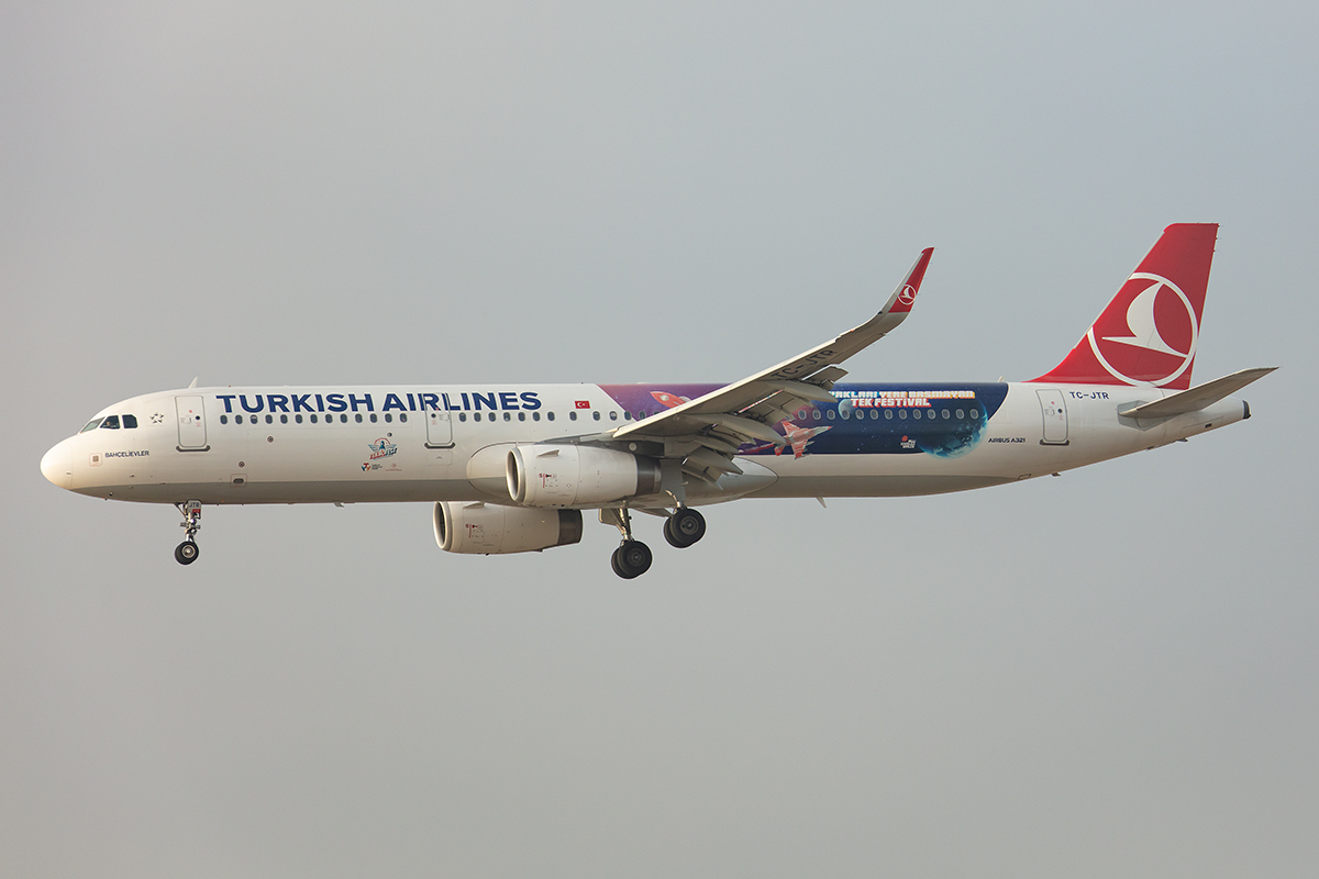 Turkish Airlines, TC-JTR, Airbus, A321-231, 21.01.2020, ZRH, Zürich, Switzerland





