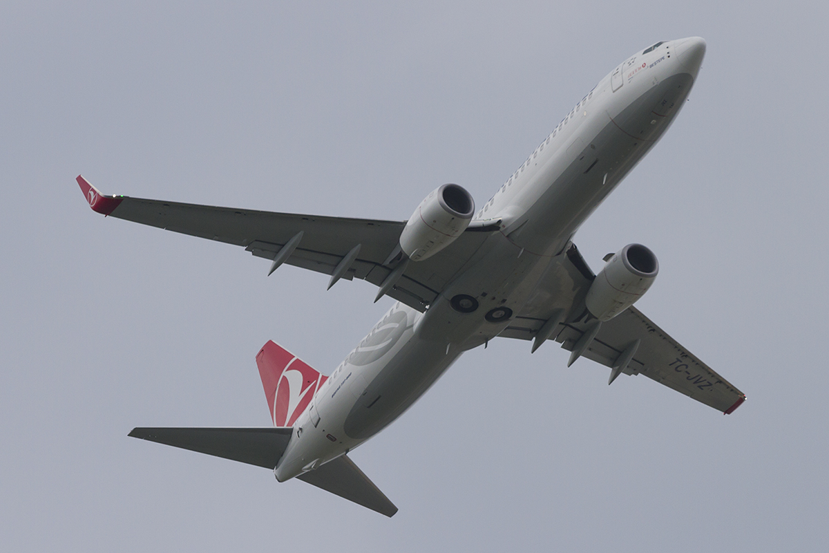 Turkish Airlines, TC-JVZ, Boeing, B737-8F2, 20.05.2018, LUX, Luxemburg, Luxemburg 



