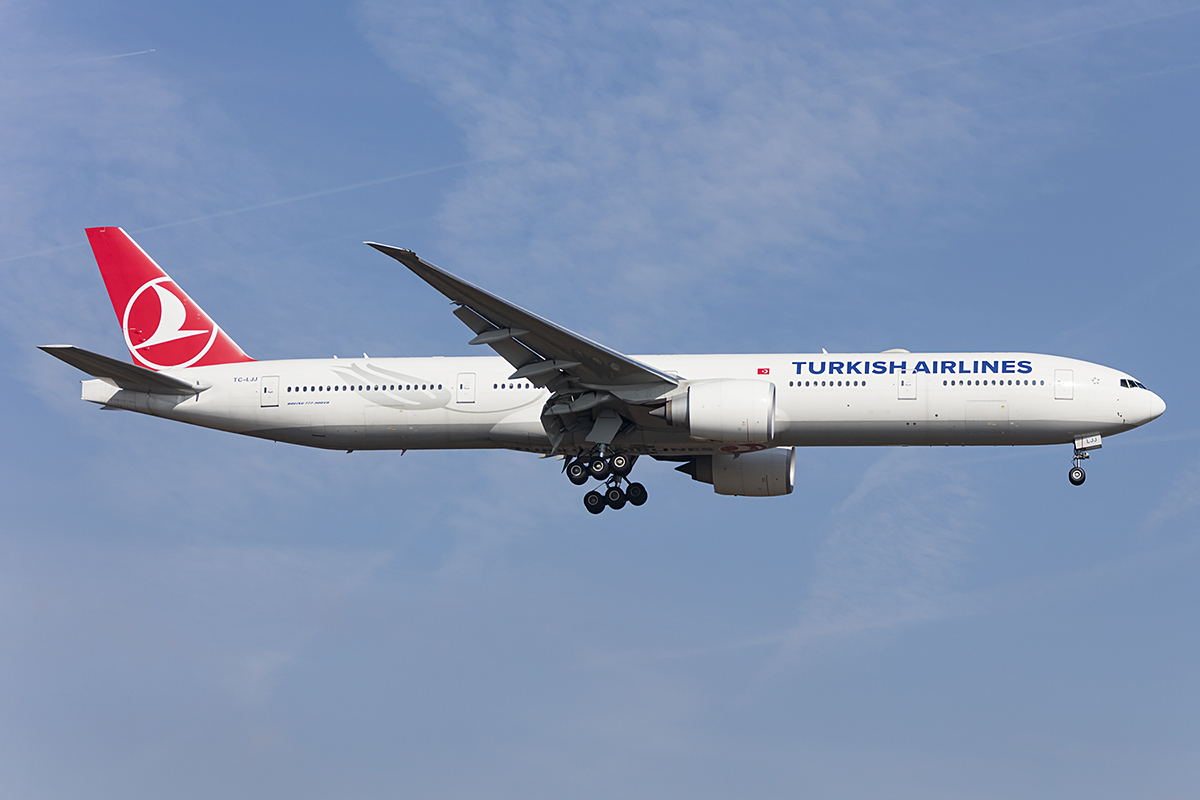 Turkish Airlines, TC-LJJ, Boeing, B777-3F2ER, 24.03.2018, FRA, Frankfurt, Germany 


