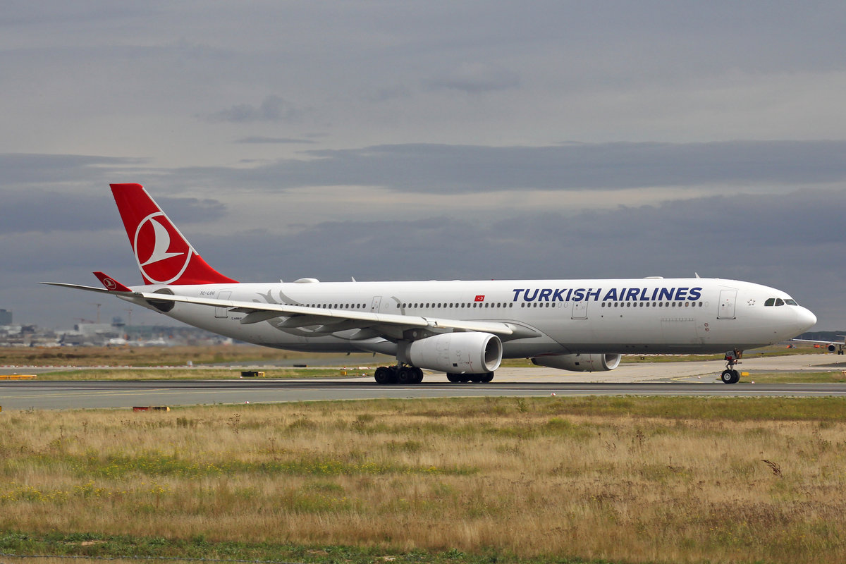 Turkish Airlines, TC-LOG, Airbus A330-343E, msn: 1651, 29.September 2019, FRA Frankfurt, Germany.