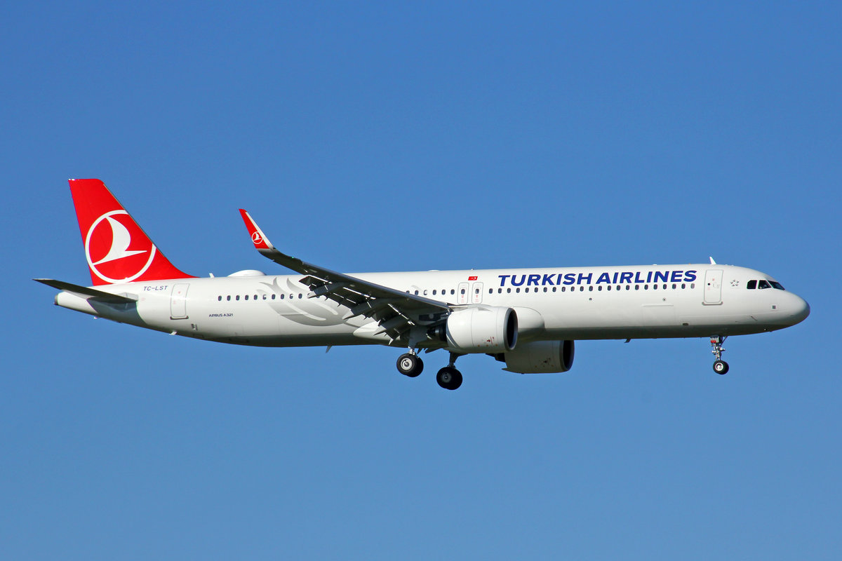 Turkish Airlines, TC-LST, Airbus A321-271NX, msn: 9326, 27.Juli 2020, ZRH Zürich, Switzerland.