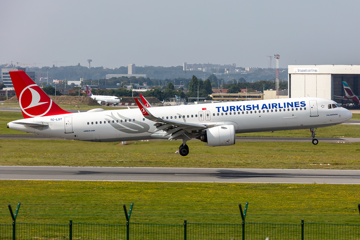 Turkish Airlines, TC-LST, Airbus, A321-271NX, 20.09.2021, BRU, Brüssel, Belgium