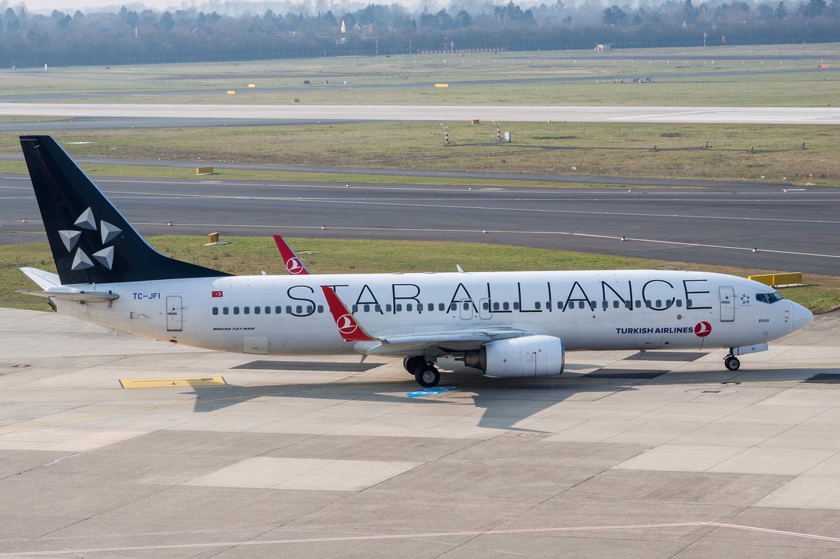 Turkish Airlines (TK-THY), TC-JFI  Sivas , Boeing, 737-8F2 wl (SA-Lkrg.), 10.03.2016, DUS-EDDL, Düsseldorf, Germany