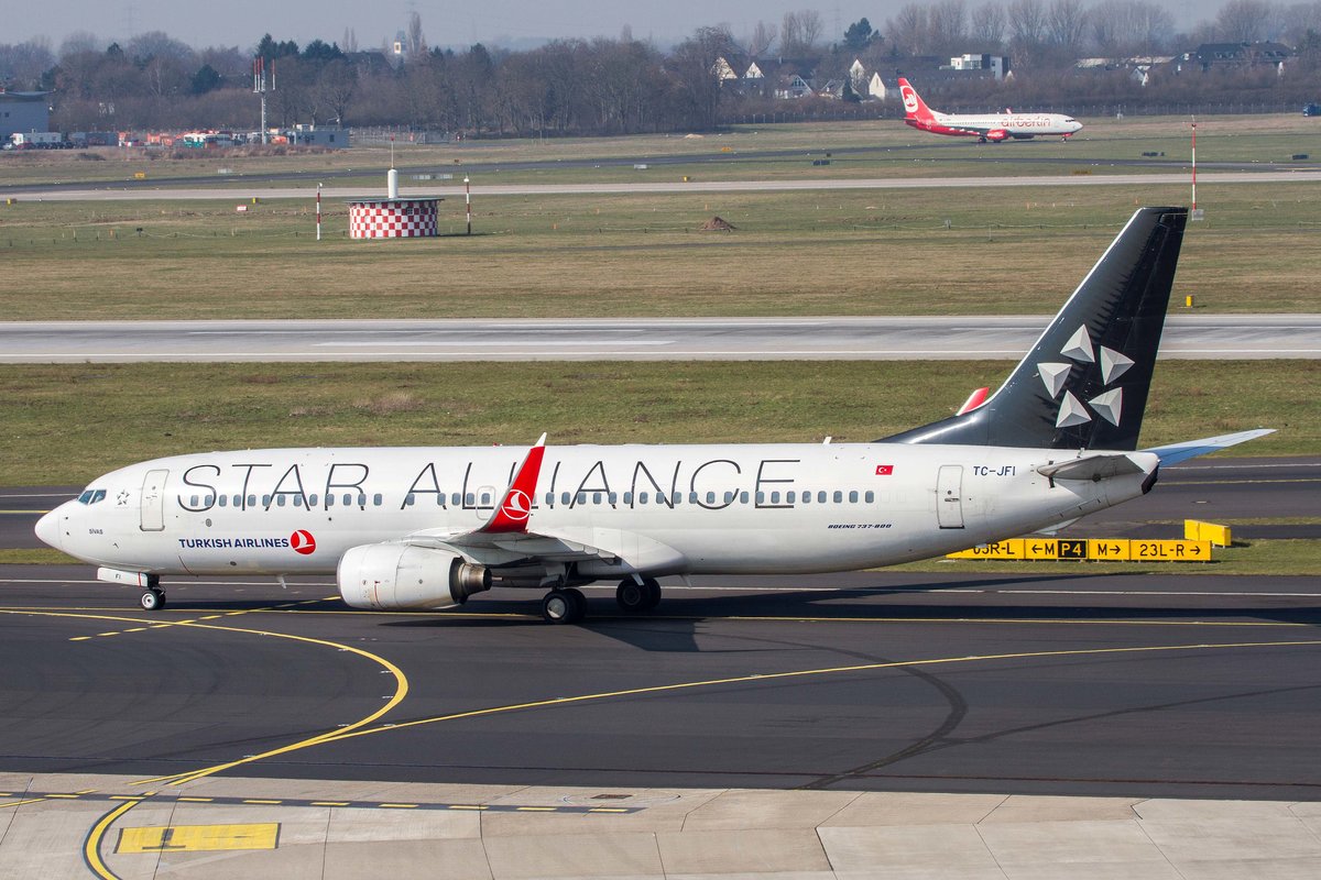 Turkish Airlines (TK-THY), TC-JFI  Sivas , Boeing, 737-8F2 wl (SA-Lkrg.), 10.03.2016, DUS-EDDL, Düsseldorf, Germany