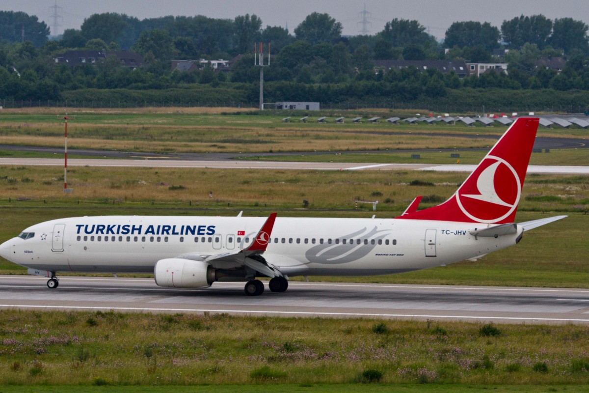 Turkish Airlines (TK-THY), TC-JHV  Keban , Boeing, 737-8F2 wl, 27.06.2015, DUS-EDDL, Düsseldorf, Germany
