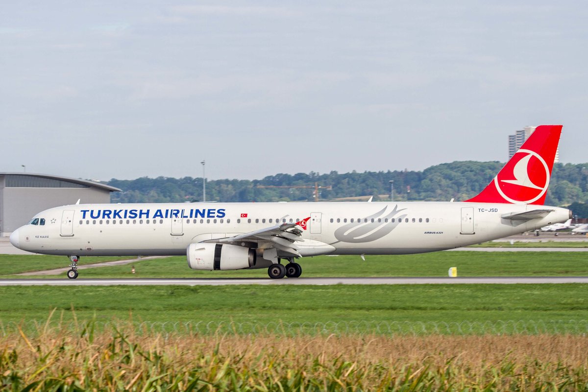 Turkish Airlines (TK-THY), TC-JSD  Kiz Kulesi , Airbus, A 321-231, 22.08.2017, STR-EDDS, Stuttgart, Germany 
