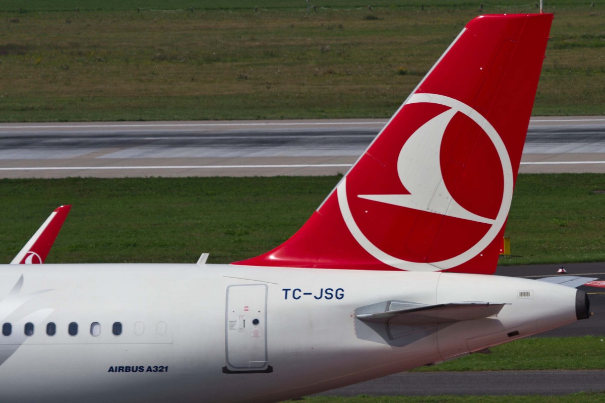 Turkish Airlines (TK-THY), TC-JSG  Ordu , Airbus, A 321-231 sl (Seitenleitwerk/Tail), 22.08.2015, DUS-EDDL, Düsseldorf, Germany
