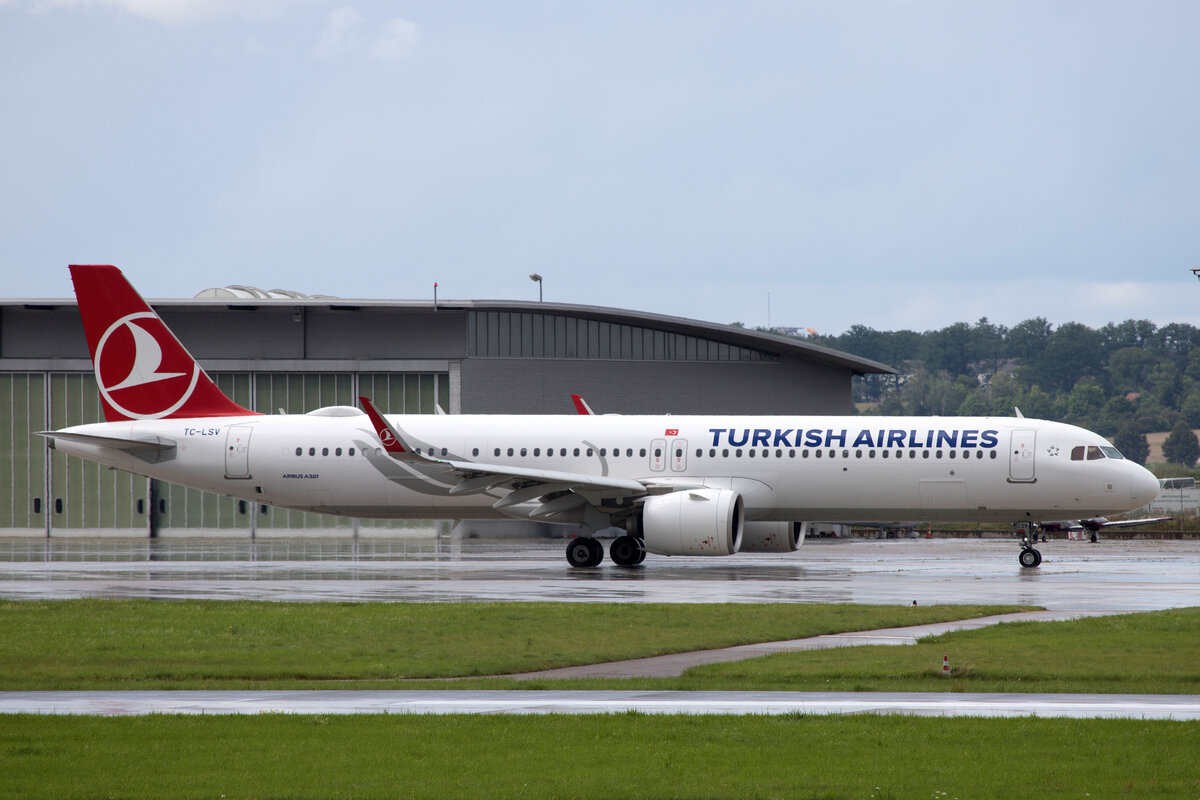Turkish Airlines (TK-THY), TC-LSV, Airbus, A 321-271NX sl, 05.08.2021, EDDS-STR, Stuttgart, Germany