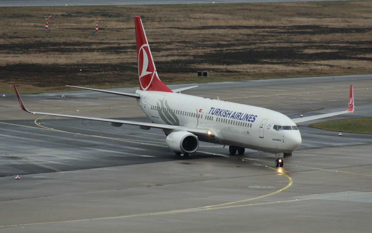 Turkish Airlines,TC-JGS, (c/n 34416),Boeing 737-8FS(WL), 23.02.2016, CGN-EDDK, Köln-Bonn, Germany (Name: Kahramanmaras) 