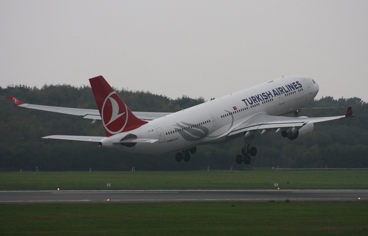 Turkish Airlines,TC-JIS,(c/n 961),Airbus A330-223,02.10.2014,HAM-EDDH,Hamburg,Germany