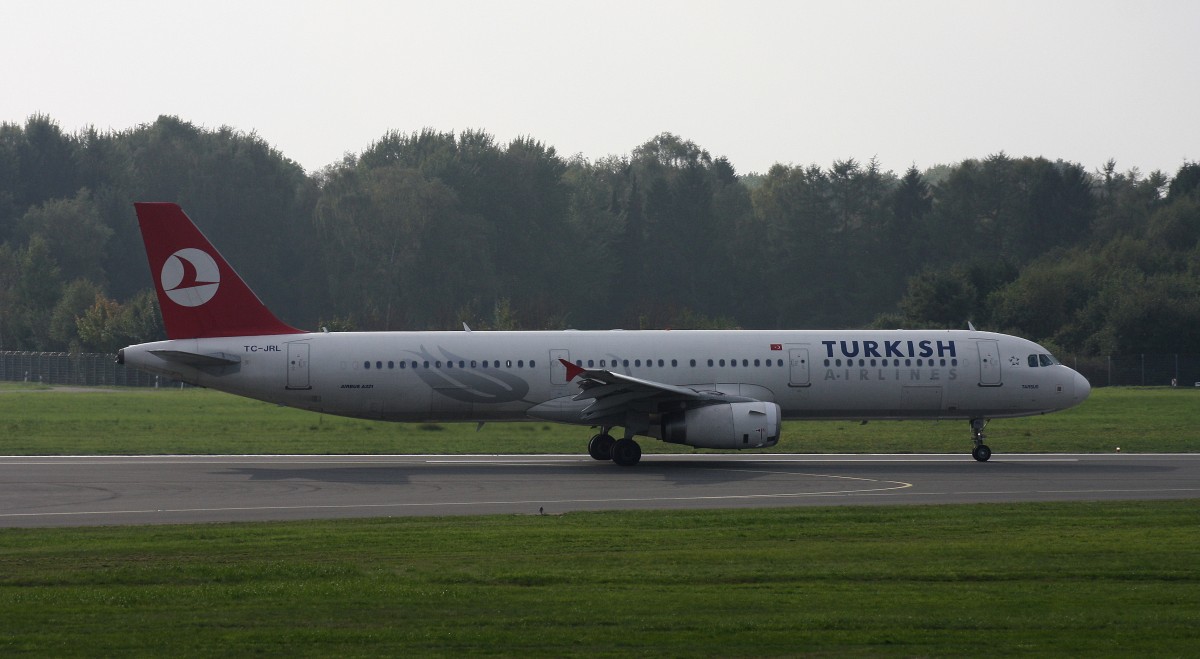 Turkish Airlines,TC-JRL,(c/n 3539),Airbus A321-231,01.10.2014,HAM-EDDH,Hamburg,Germany