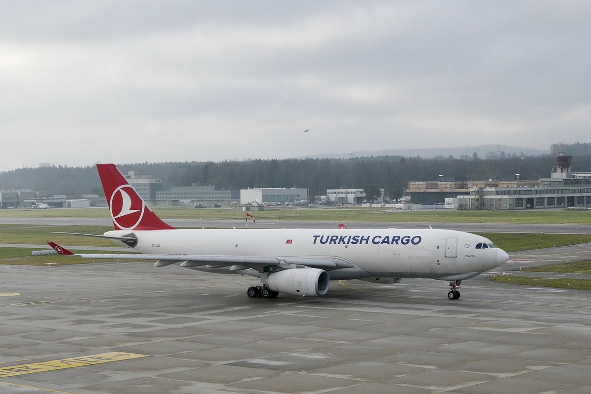 Turkish Cargo, A330-200 F, TC-JDS,  Trakaya , 28.12.19, Zürich