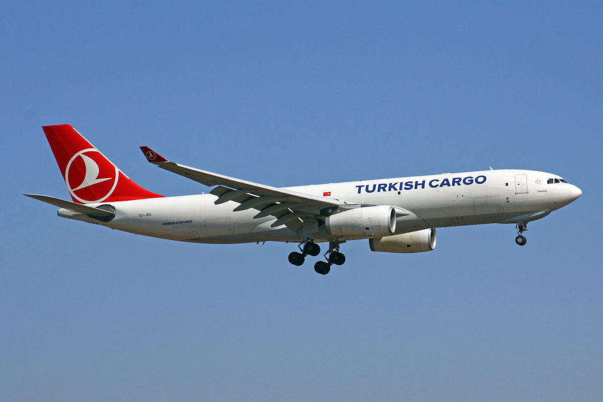 Turkish Cargo, TC-JDS, Airbus A330-243F, msn: 1418,  Trakya , 24.März 2018, ZRH Zürich, Switzerland.