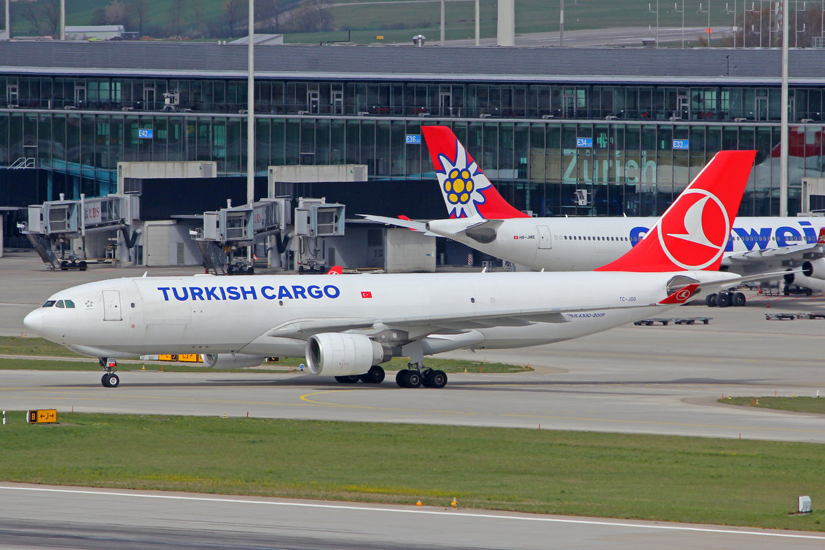 Turkish Cargo, TC-JOO, Airbus A330-223F, msn: 1164, 09.April 2021, ZRH Zürich, Switzerland.